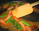 おうちカフェ★アスパラのトマトリゾット風作り方4写真