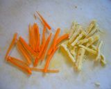 にんじんと油揚げのサッパリ煮作り方1写真