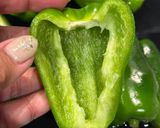 卵なしでもしっとり♪ 我が家のピーマンの肉詰め作り方1写真