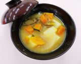 栄養士の卵考案☆具だくさん味噌汁作り方5写真