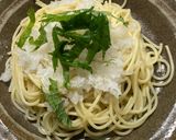 ツナと大葉と大根おろしのスパゲッティー作り方3写真