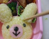 かわゆい＊うさちゃん弁当（キャラ弁）作り方5写真