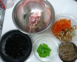 ひじきと鶏と野菜の煮物☆ダイエットにも♪作り方1写真