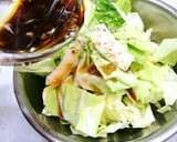 エバラde野菜が美味しい♪✾キャベツの旨だれがけ✾作り方1写真