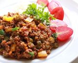 インゲンたっぷり♪夏野菜のドライカレー作り方7写真