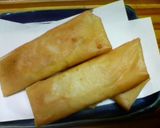 高菜とクリームチーズとハムの春巻き作り方5写真