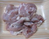 キャベツとチキンのペペロンチーノ風作り方1写真