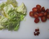 キャベツとチキンのペペロンチーノ風作り方2写真