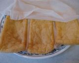 じゅわっと甘めの☆きつね揚げ☆作り方1写真