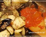 茄子たっぷり挽き肉ピリ辛ボロネーゼパスタ作り方3写真