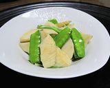 たけのこ・絹さやの炒め物作り方4写真