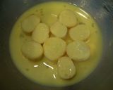 お弁当に♡お麩でフレンチトースト風卵焼き作り方1写真