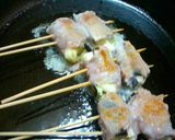 茄子とチーズの豚巻き串＊柚子胡椒でどうぞ作り方5写真