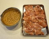 コク旨♬ピリ辛ごまだれチキン作り方1写真