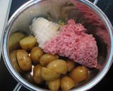 新じゃがのカレーそぼろ煮作り方2写真