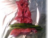 行者ニンニクの牛肉巻き☆ジャガイモも♪作り方3写真