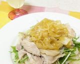 新玉ねぎドレッシングで食べる冷やしうどん作り方8写真