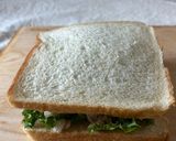 缶詰焼き鳥とツナマヨのサンドイッチ作り方6写真