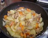 肉じゃがじゃなくて「肉大根♪」作り方5写真