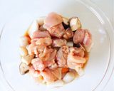 レンジでワンボウル【Bistro鶏大根煮作り方4写真