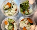 【糖尿病弁当】蒸し野菜ポテト作り方7写真