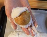 サツマイモの塩釜焼き＊ジャガイモも一緒に作り方6写真