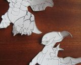 ポケモンケーキ（ギラティナ～）作り方1写真