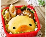 かものはしかも。オムライスかも！キャラ弁作り方4写真