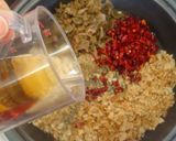 辛そうでやっぱり辛い　食べるラー油作り方6写真