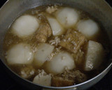 簡単♪　カブと鶏ひき肉のあんかけ作り方4写真