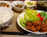 マヨラーしょうが焼きマヨ+ラー油作り方3写真