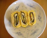 梅のりチーズ卵焼き作り方7写真