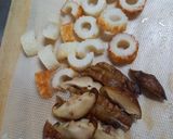 竹輪と干し椎茸のやさしいお吸い物作り方1写真