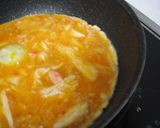 簡単★かに玉のっけご飯作り方2写真