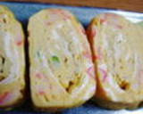 カニカマで♡カニ玉風中華味の卵焼き作り方8写真