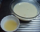 レンジで簡単♪５分で作れる豆乳プリン❤作り方2写真