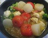 鶏団子と野菜のカレーおでん作り方6写真