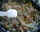 牛ごぼう丼作り方3写真
