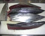 ガスコンロで簡単カツオのたたきレモン風味作り方1写真