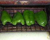 オーブントースターで焼きピーマン作り方1写真