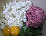 ニラ玉うどん作り方2写真