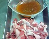 カリカリ☆豚薄切り肉のから揚げ♪作り方1写真