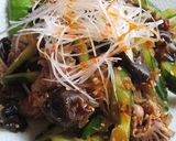 冷製【砂肝と胡瓜の甜面醤和え】疲れた方へ作り方14写真