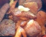 ~:夏にさっぱり！牛肉のワサビ醤油:~*作り方4写真