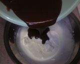 チョコドームケーキ♪(チョコムース入り)作り方9写真