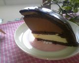 チョコドームケーキ♪(チョコムース入り)作り方35写真