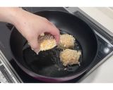 蓮根とキャベツのメンチカツ★動画あり★作り方27写真