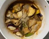 根菜茄子コク旨ウスター梅味温野菜サラダ作り方20写真
