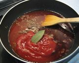 ママの味♡うちのミートソースパスタ作り方4写真