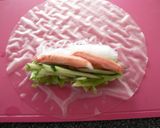 かに風味のサラダ生春巻き作り方5写真